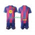 Camisola FC Barcelona Criança Equipamento Primeiro 2025-2026 Manga Curta